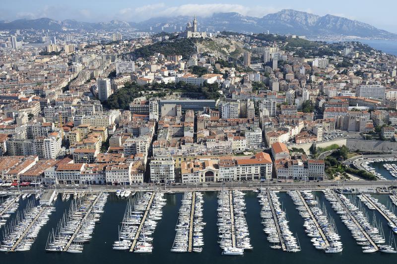 The old port of Marseille, June 2015